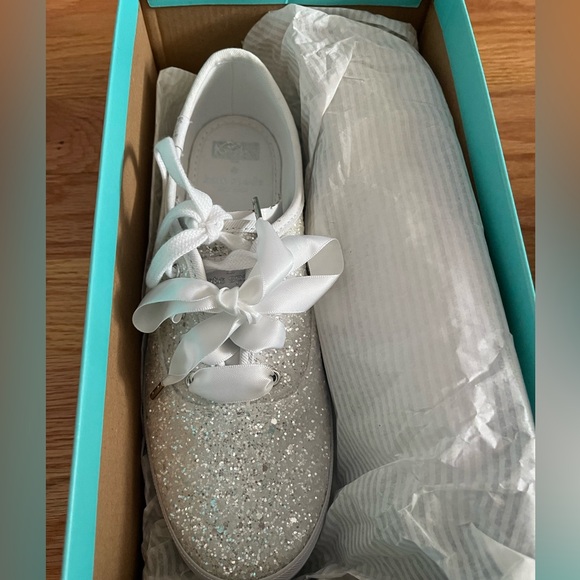 kate spade Shoes - Kate Spade Glitter Wedding Ked Sneaker